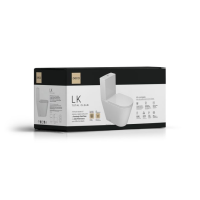 Kit Bacia Com Caixa Acoplada LK Branco Gelo - Deca - KP.8820.17 