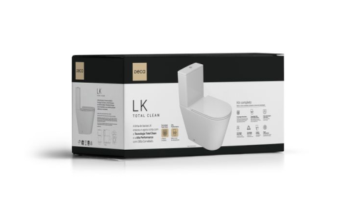 Kit Bacia Com Caixa Acoplada LK Branco Gelo - Deca - KP.8820.17 