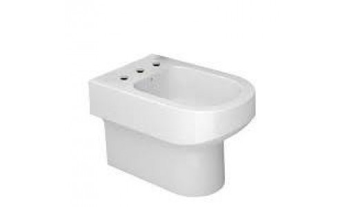 Bidê 3 Furos Carrara Branco Gelo Deca - B.60.17