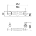 Base misturador para banheira ou chuveiro DocolBase soldavel 3/4x22mm - Docol - 00131700
