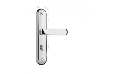 Fechadura Madrid Espelho Cromado Banheiro 507-80B - Pado - 54020041