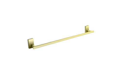 Porta Toalha Banho 60cm Quadrado De Metal Dourado Gold Madrid – Jiwi - V-2685-C