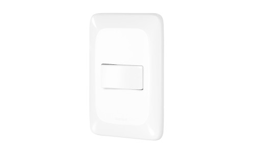 Conjunto 1 Interruptor Simples 10A Branco Pial Pop – Pial - LGX010