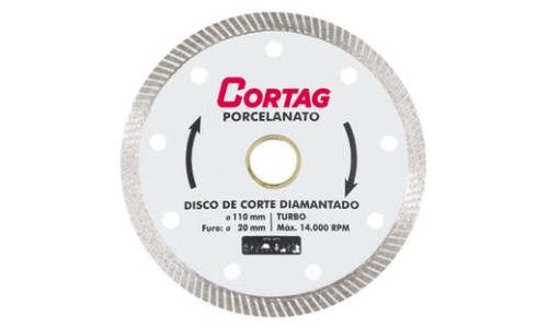 Disco de Corte Diamantado para Porcelanato Turbo 4
