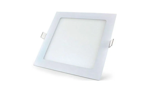 Plafon LED Embutir 24W Bivolt Quadrado 6400K - Ourolux - 03205