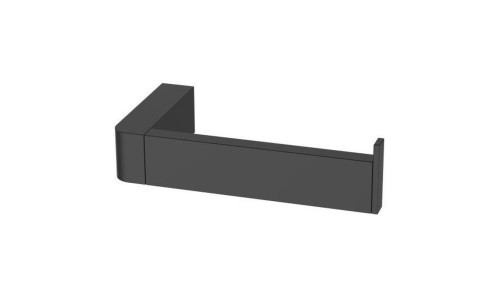 Porta Papel Higiênico Sem Tampa Metal Black Matte Preto Fosco - Linha Prime – Jiwi - V-811286-H