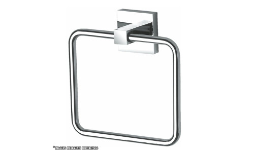 Porta Toalha De Rosto C80 Quadra Cromado – Perflex - 12120510