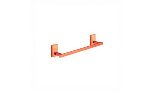 Porta Toalha Rosto Barra 30cm Quadrado De Metal Rose Gold Madrid – Jiwi - V-2689-X