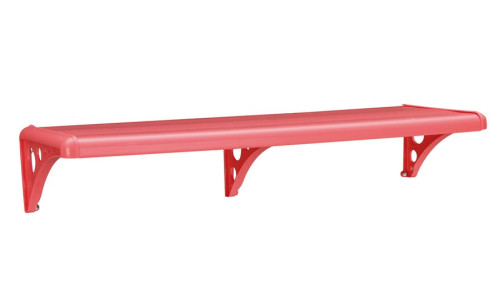 Prateleira Plástica Rosa Goiaba 100x20 – Astra - PMS/100 GBA