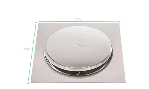 Ralo Inteligente Click 10x10 Inox - Jiwi - V-ID20