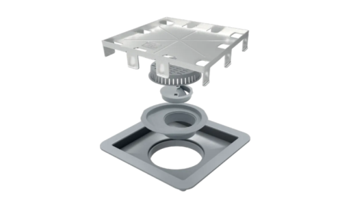 Ralo Linear Elleve Square Tampa Oculta 15X15cm – Linear – 209