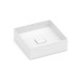 Cuba  Apoio Quadrada S/Mesa 35x35 Terra T4 Branco - Roca - A32787V000