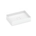 Cuba  Apoio Retangular S/Mesa 51x36 Terra T6 Branco - Roca - A32787Z000
