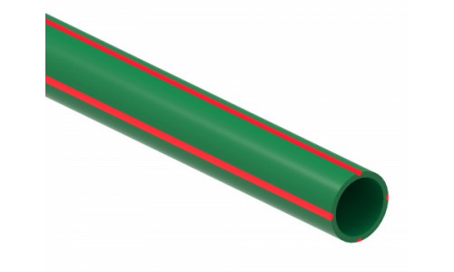Tubo PPR 32mm PN25 Verde Tigre 3 metros Tubo PPR 32mm PN25 Verde Tigre 3 metros